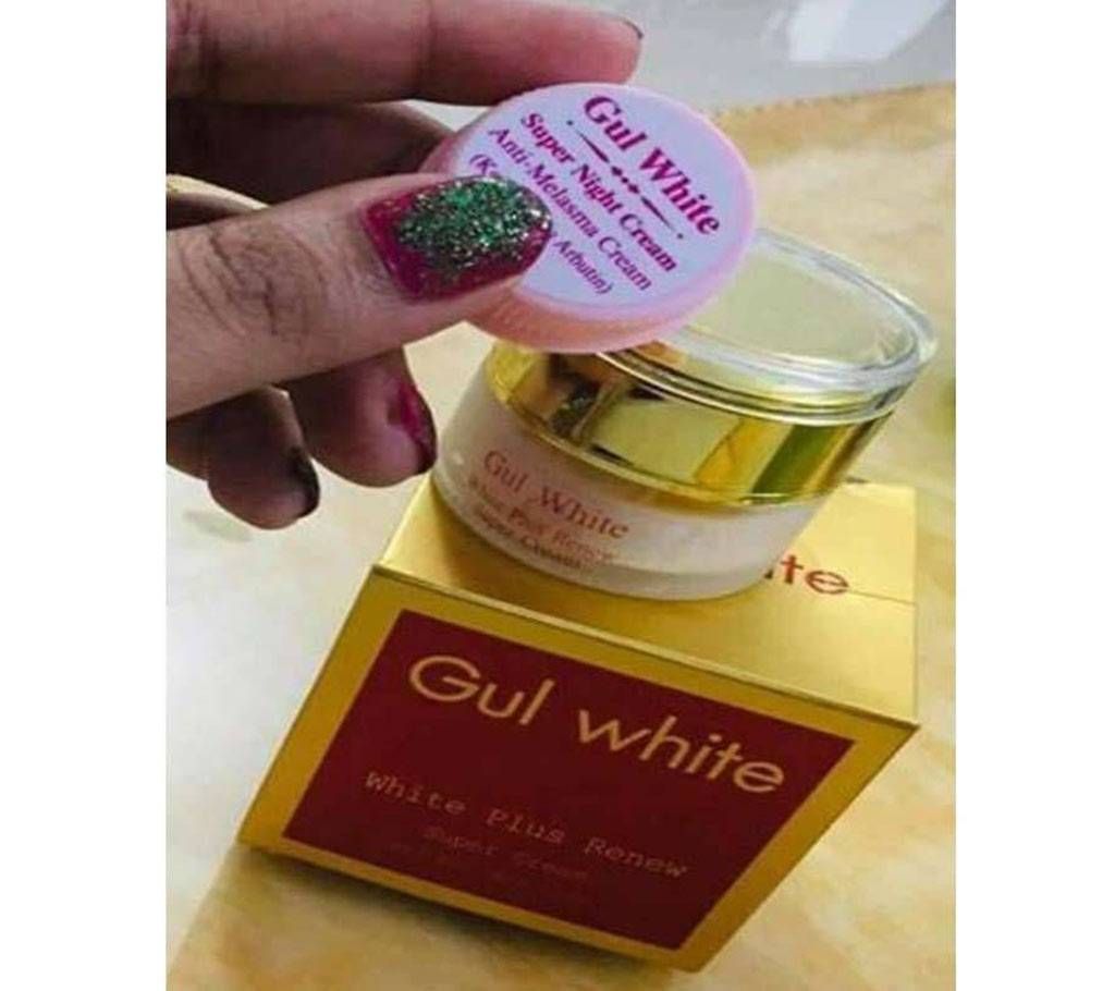 GU WHITE NIGHT CREAM 25 GM THAILAND