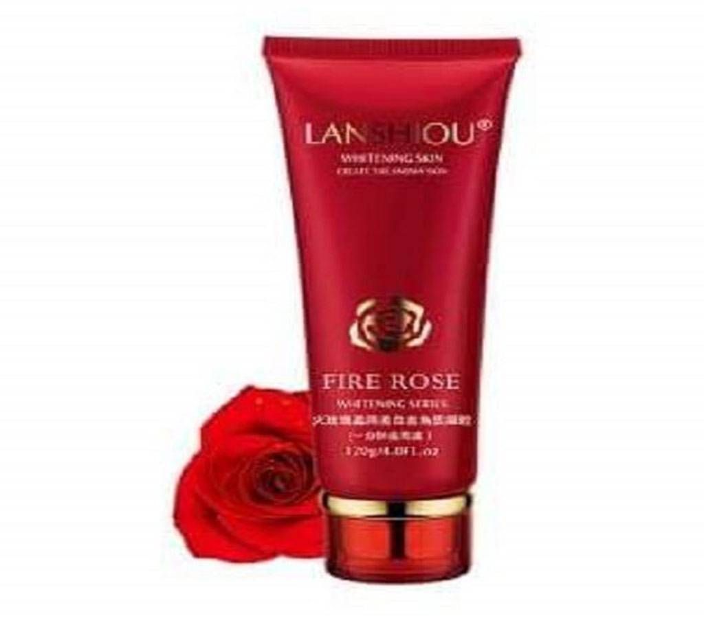 Fire Rose Facewash-120gm-Taiwan 