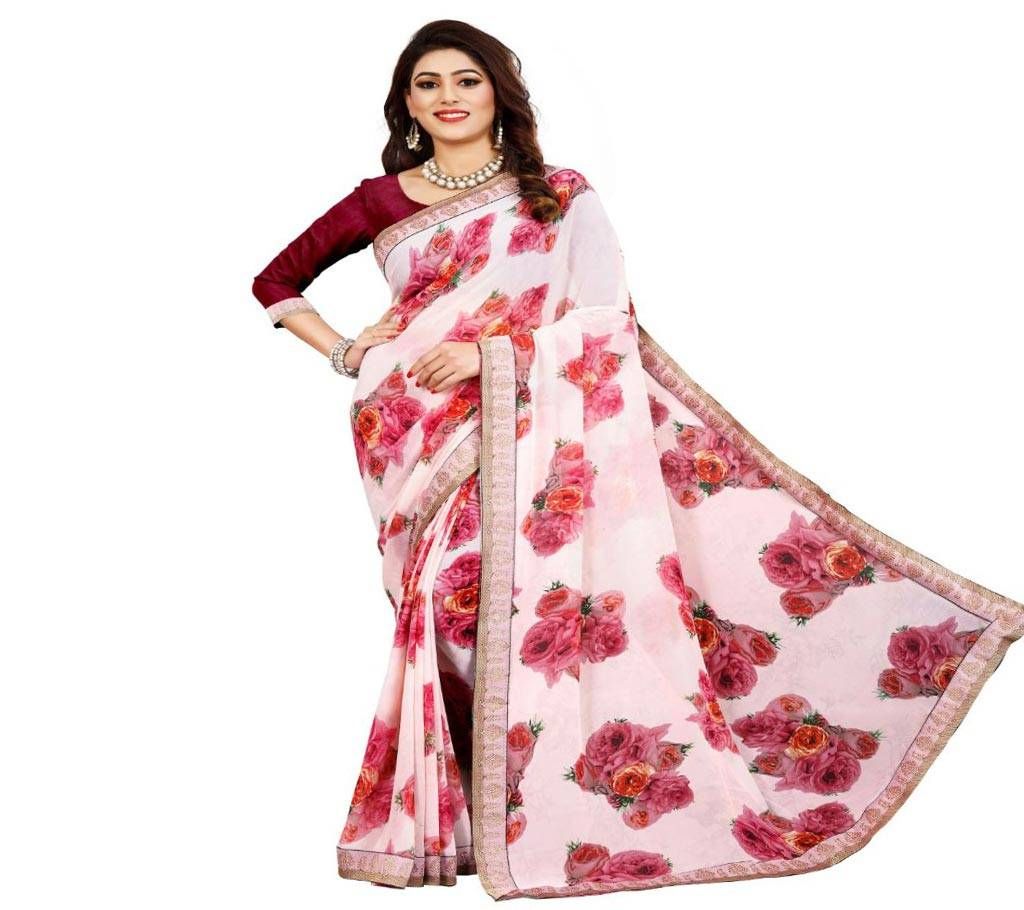 Indian Soft Georgette Saree  se-726