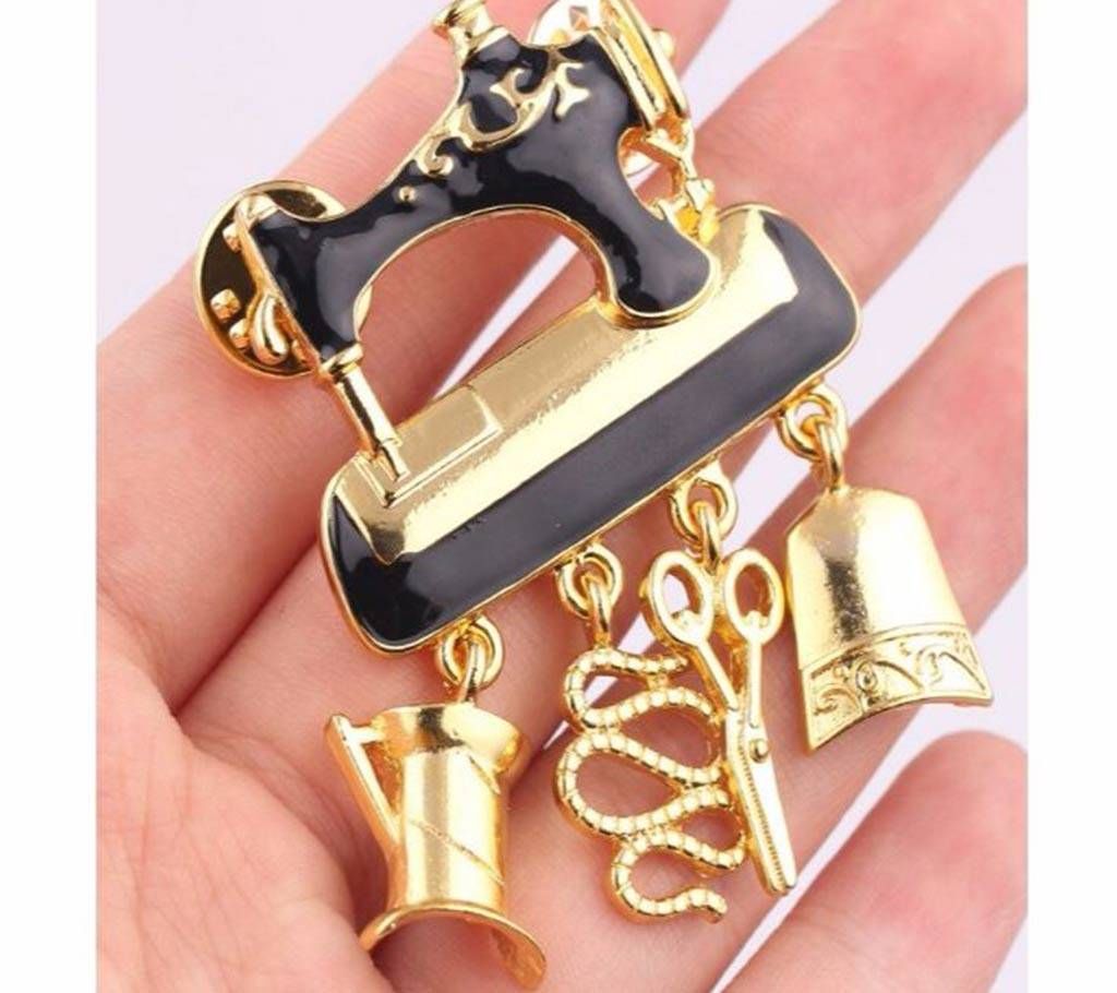 Vintage Women Creative  Sewing  Brooches