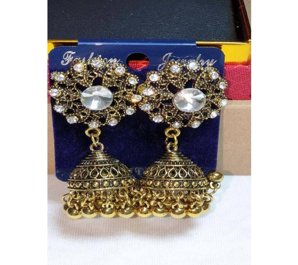Antique style Earrings Jhumka for Women