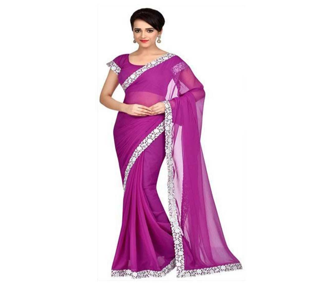 Weightless  Sharee With unstitched blouse piece for women  