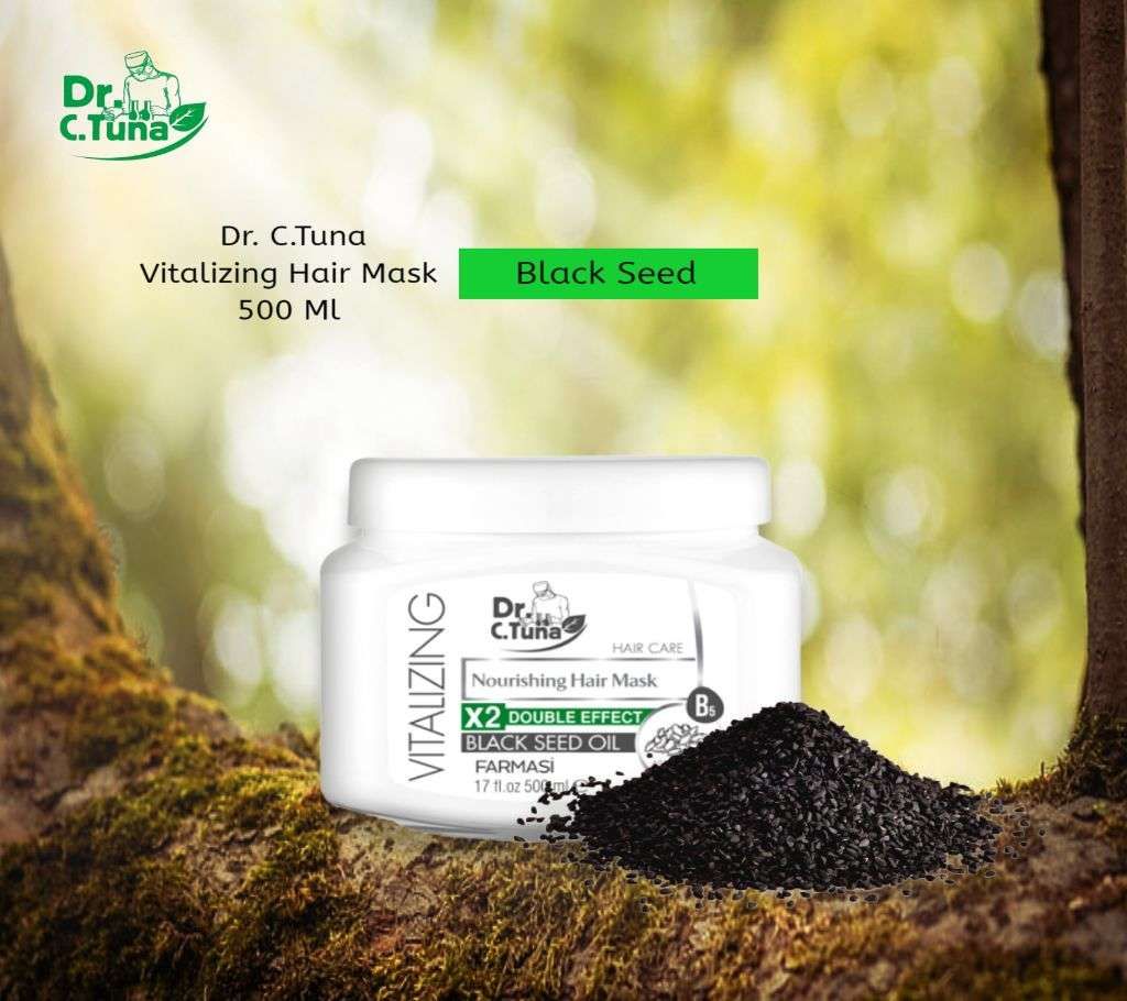 Farmasi Dr.C. Tuna Vitalizing Black Seed Oil Nourishing Hair Mask 500 ml Turkey