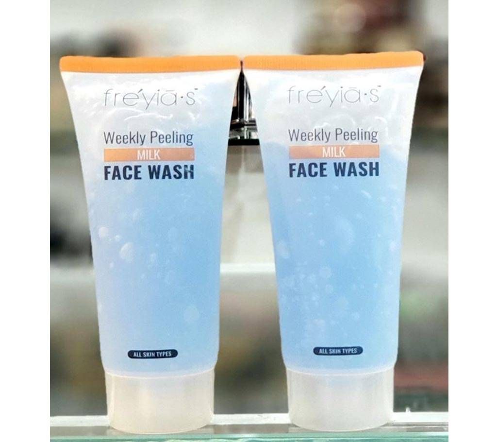 Freyias Weekly Peeling Milk Face Wash-100ml-UK-1Pcs