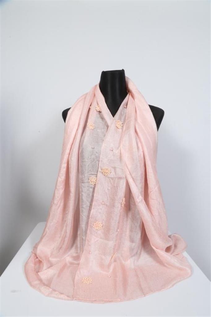 Soft Pink Samu Silk Hijab
