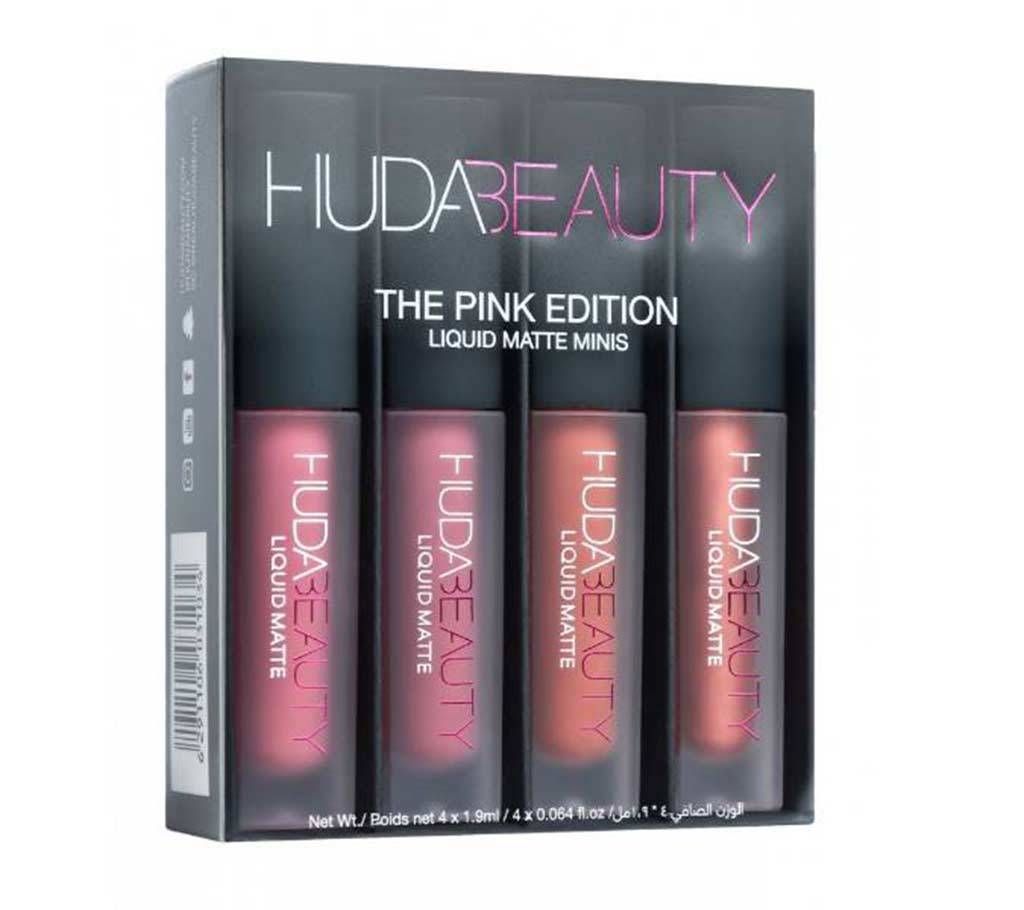 Huda Beauty lipstick- pink edition