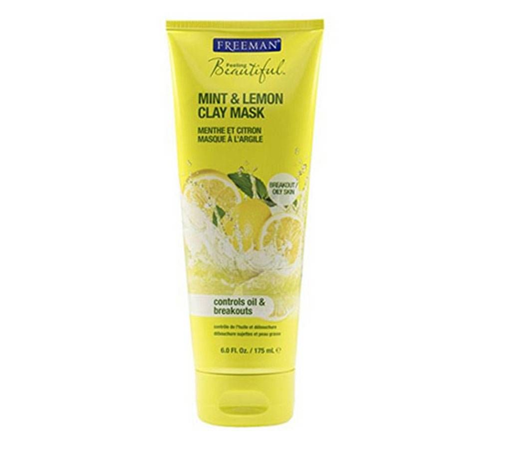 Freeman Feeling Beautiful Mint & Lemon Clay Mask USA