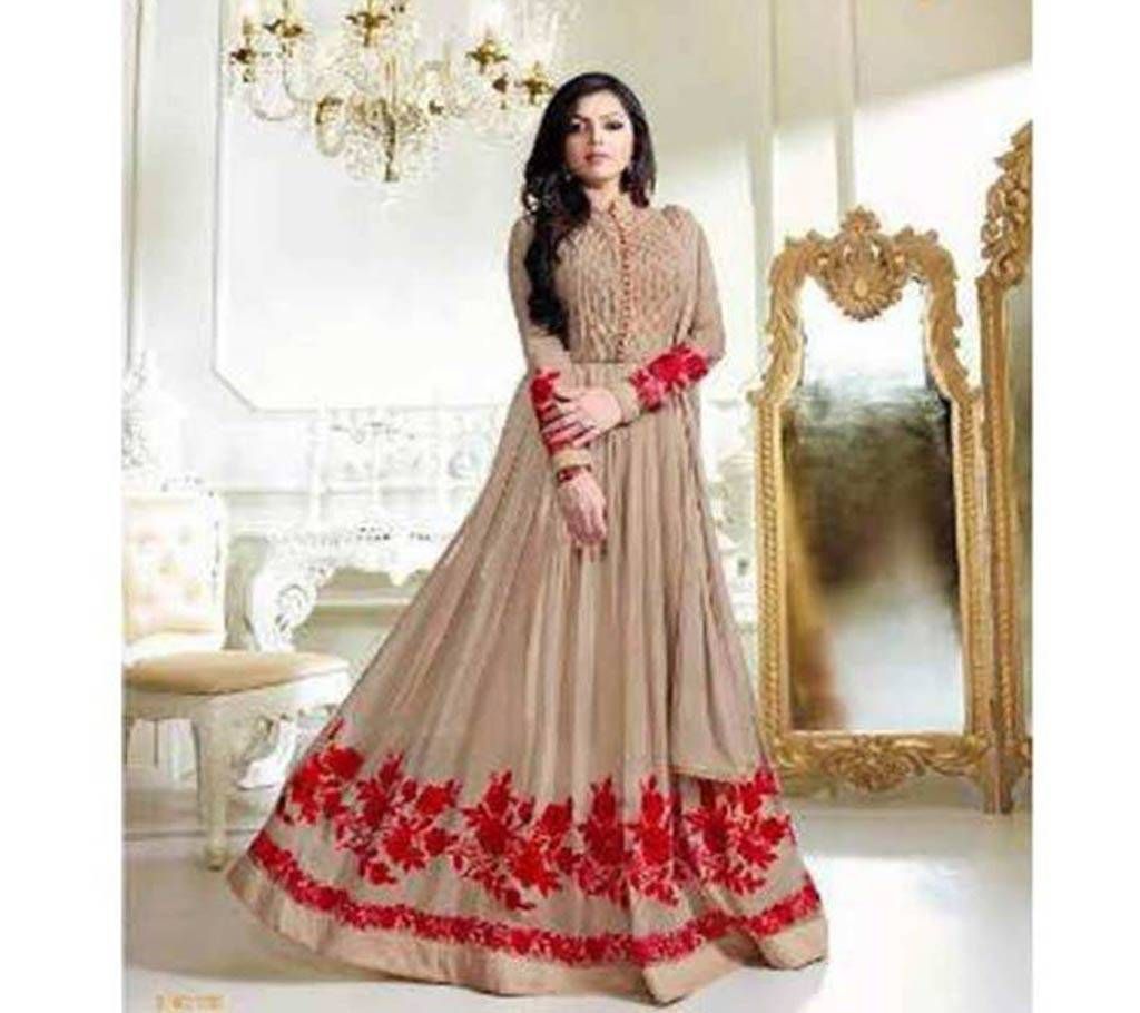 Unstitchede Georgette Embroidery Three Piece (Copy)