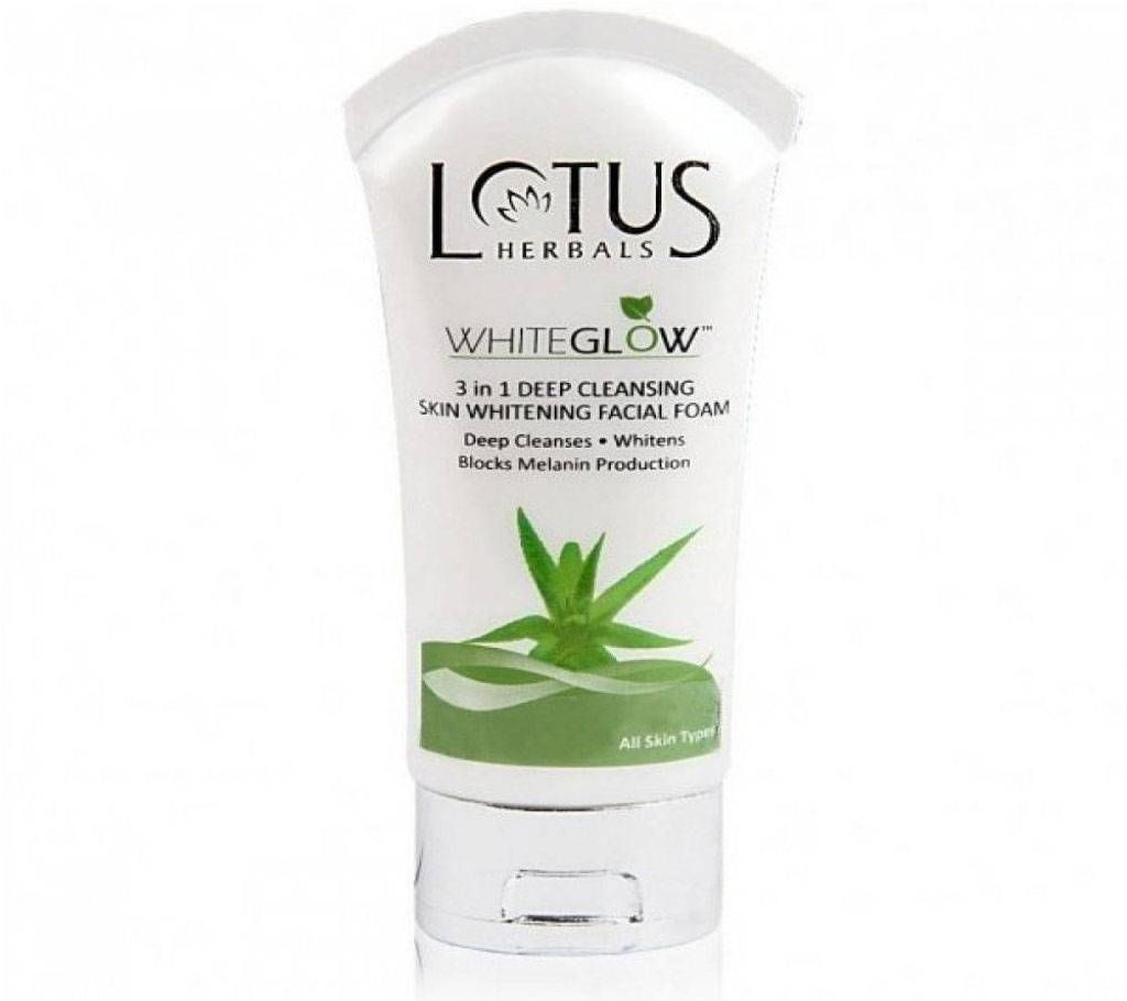 Lotus Herbals Skin Whitening Facial Foam-India