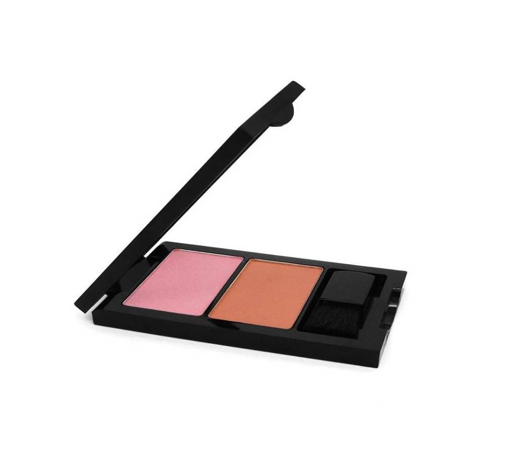 W7 Duo Blusher - 03 - Deep Tan & Bold Rose UK