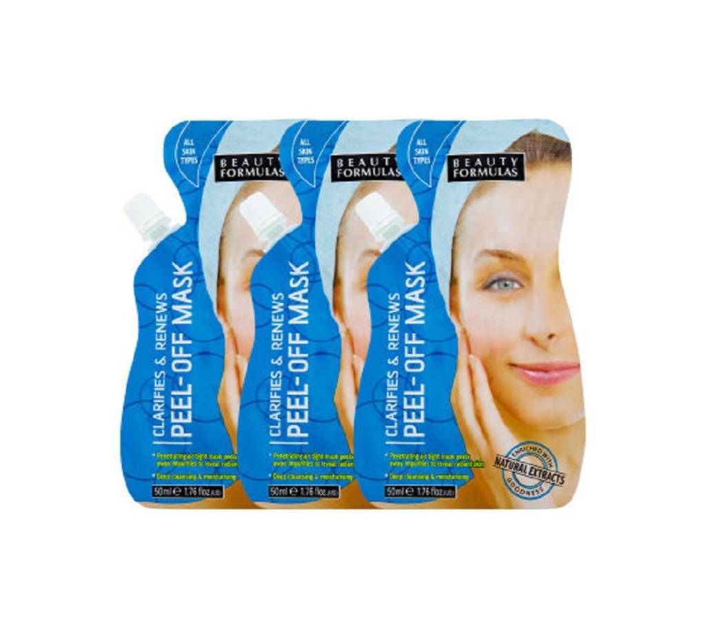Beauty Formulas Clarifying & Renewing Peel-Off Mask 50mL UK