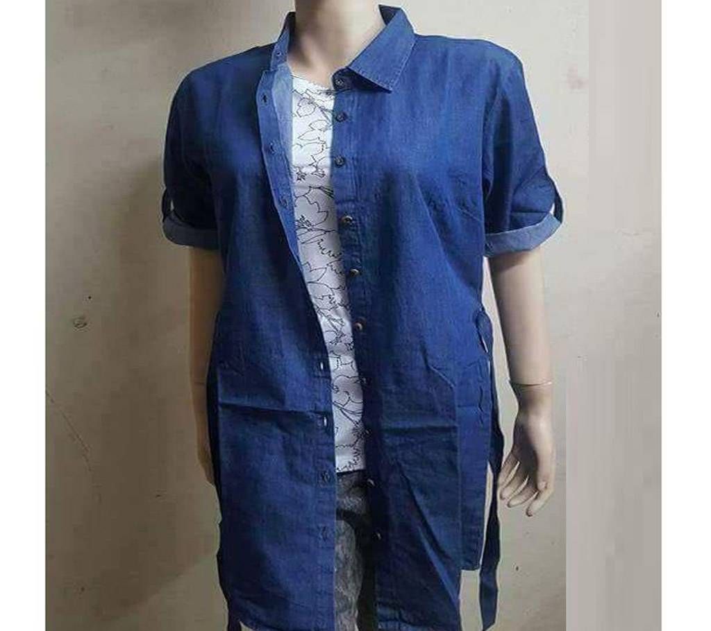 jeans ladies top