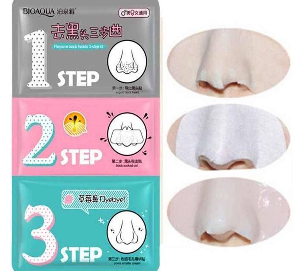 BIOAQUA Blackheads Remover 3 Step Kit (Patch Type) China