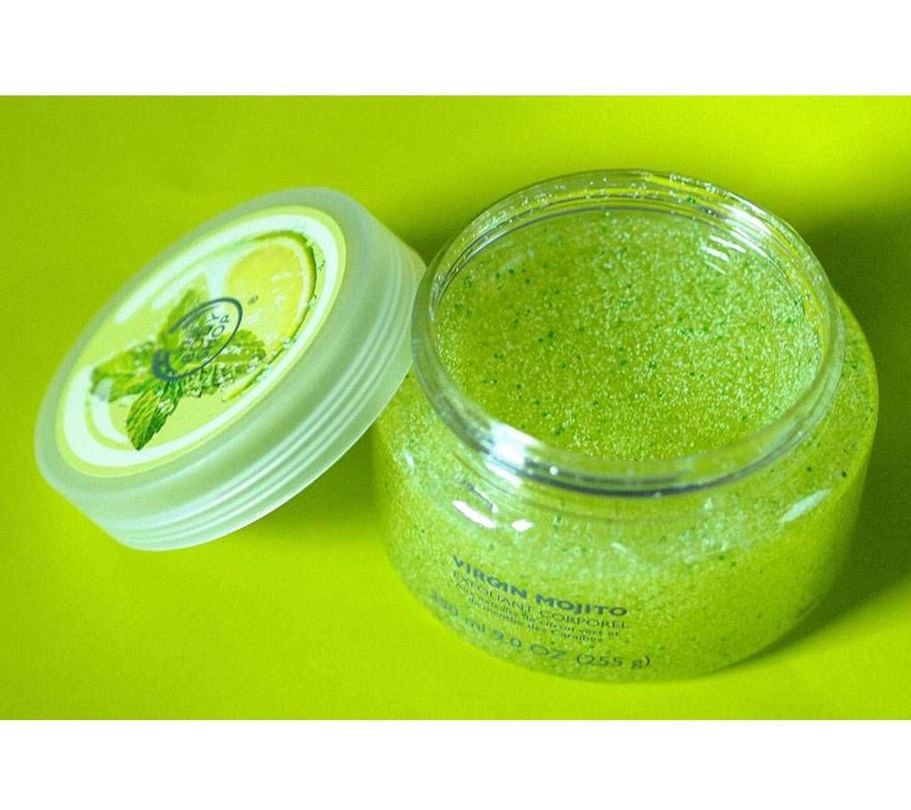 The body scrub- the body shop virgin  Mojito