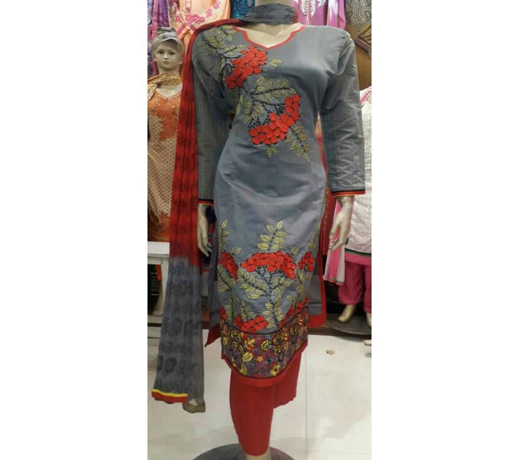 Readymade Embroidery Silk Salwar Kameez