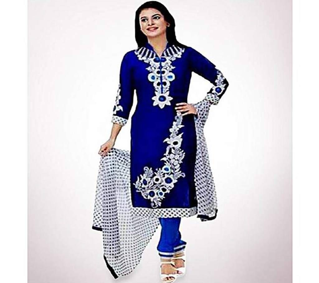 cotton un stitched salwar kameez 