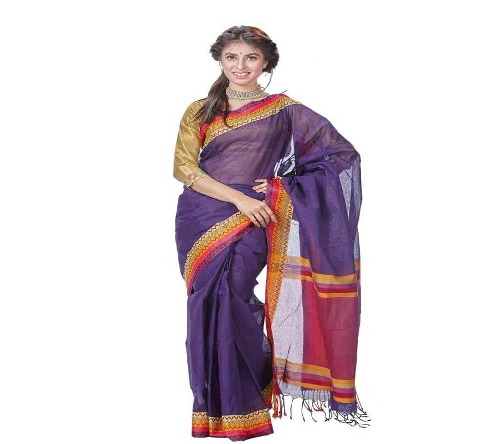 Tat Cotton Sharee 13 Hat Saree With Blouse