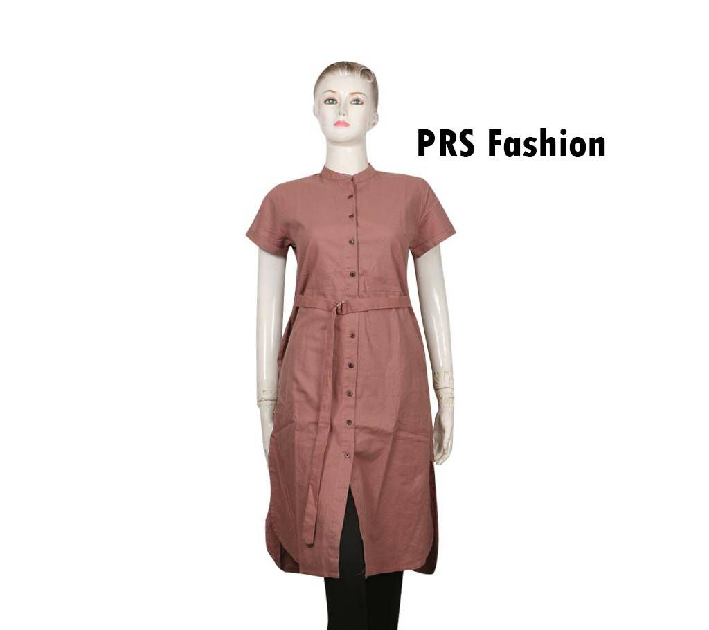 readymade ladies cotton fabric kurti 