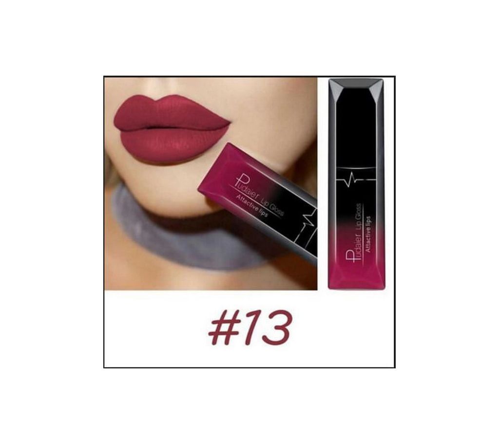 Pudaier long lasting matt liqiod lipstick-shade 13