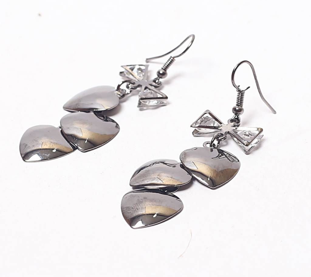  women mixture color charm earring