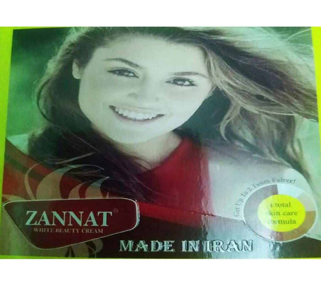 Zannat White Cream 30g - Iran 