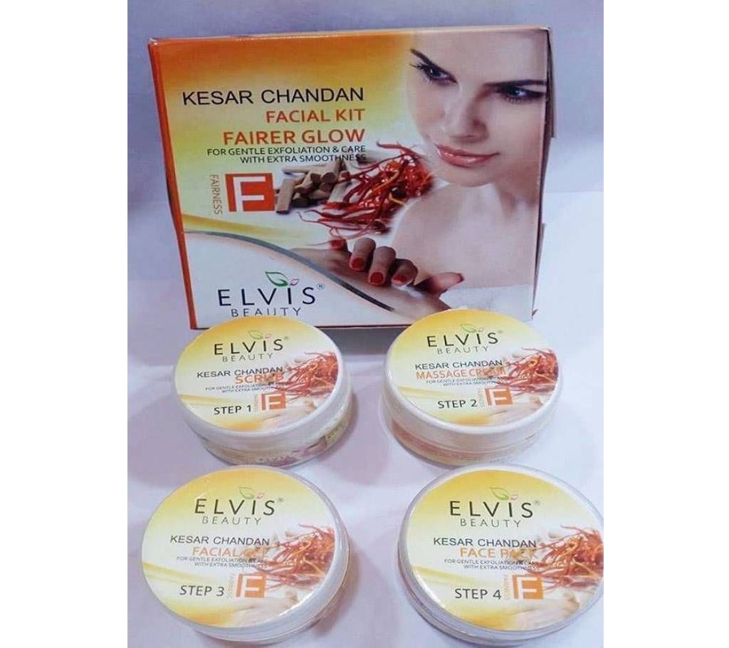 Elvis Beauty Kesar Chandan Facial kit-200gm-India