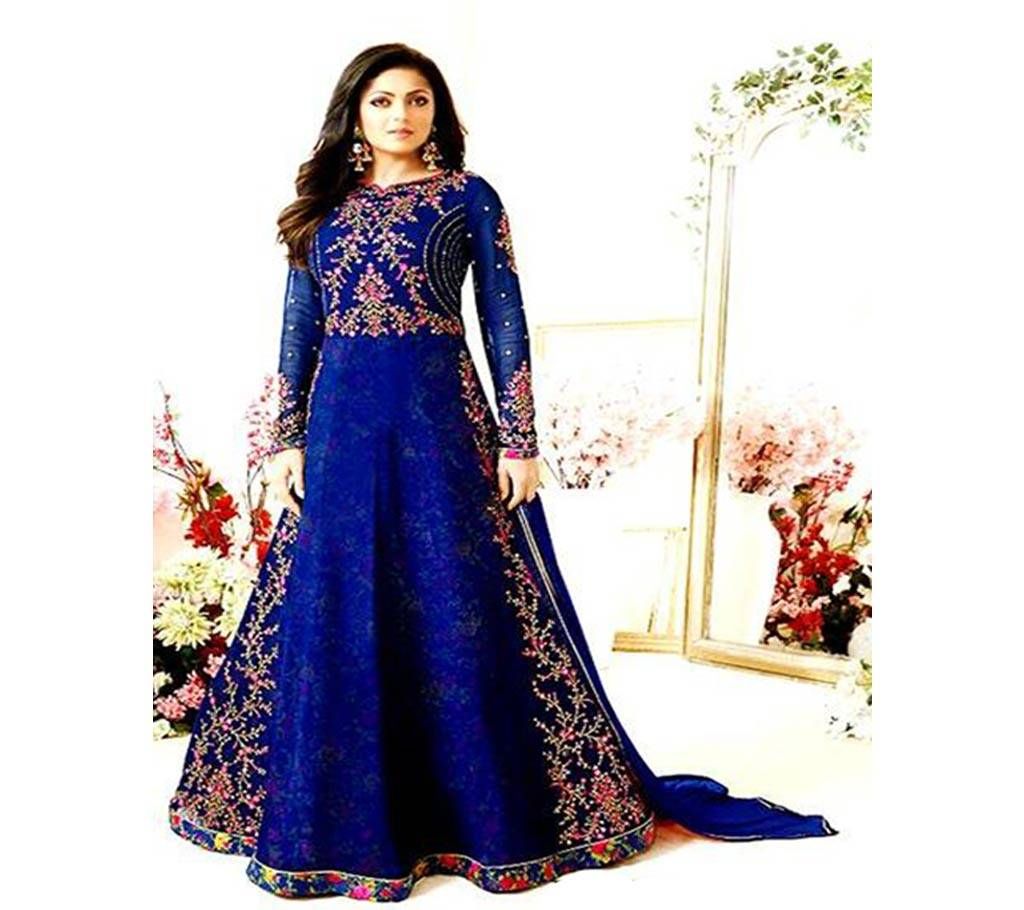 Unstitched Computer Emboidery - Indian Weightless Georgette Lehenga 