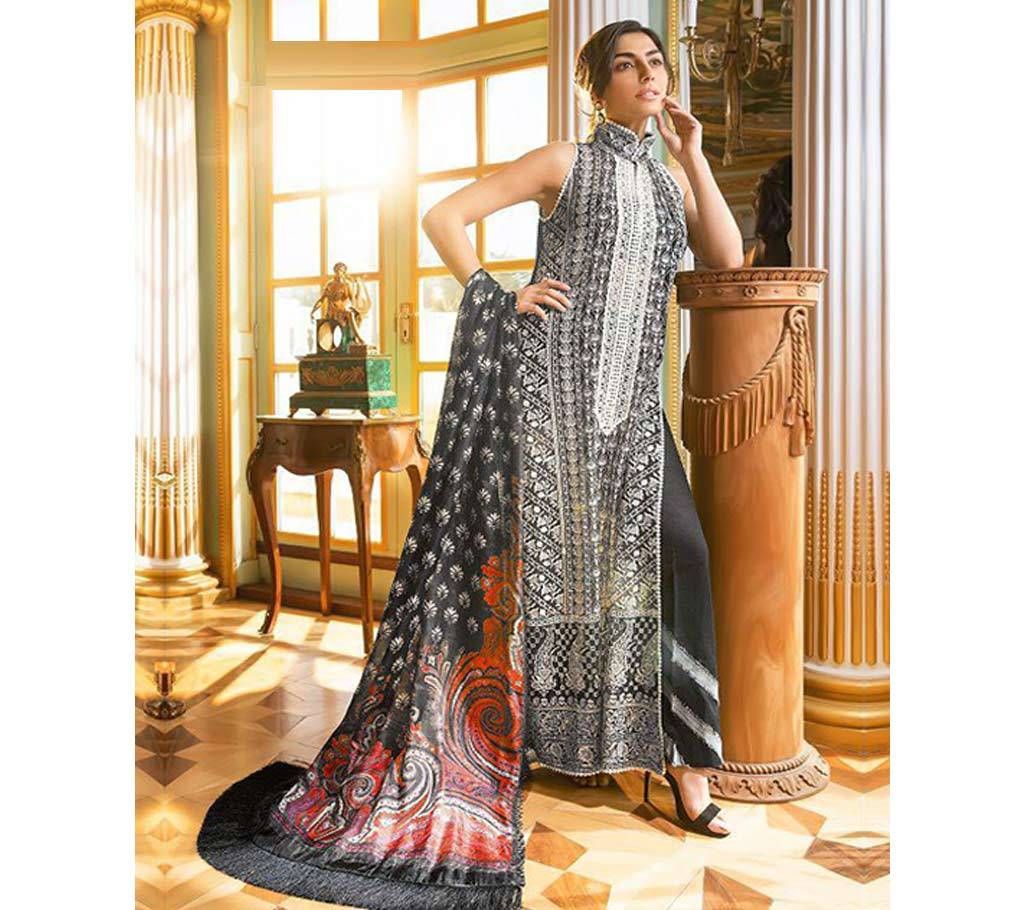 Unstitched Chiffon Salwar kameez for Women 
