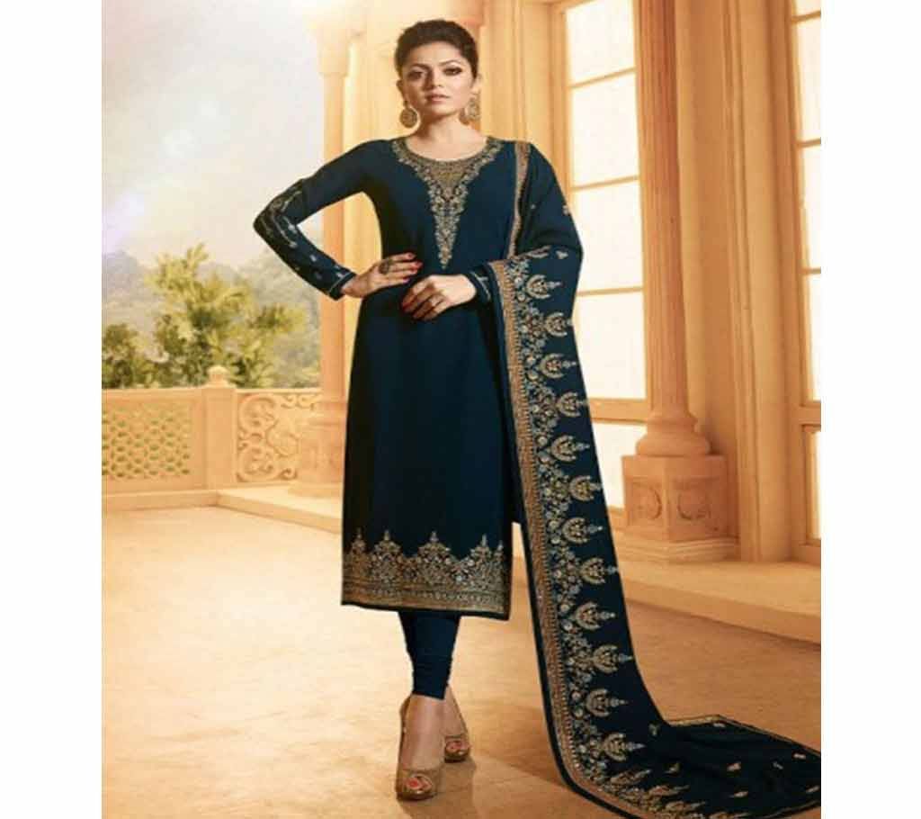 Indian Georgette Unstitched Three Piece