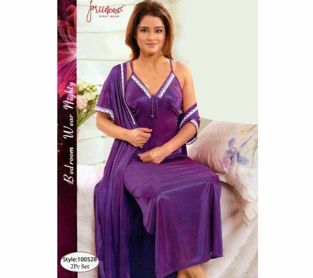 Fashionable Two Part Nighty-10052 B