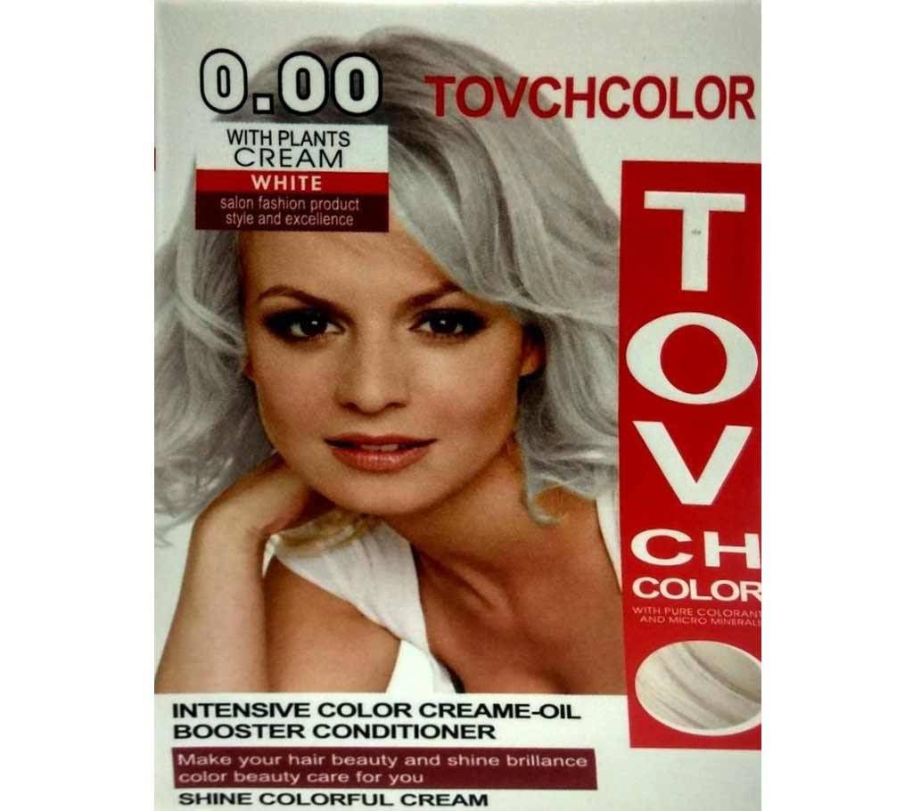 TOVCH White hair colour-60ml-China