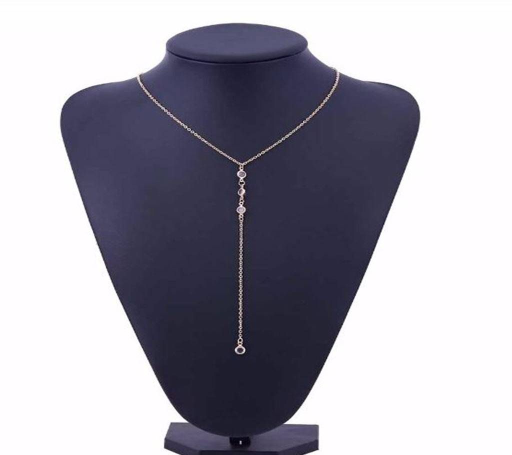 Long Transparent crystal Necklaces For Women