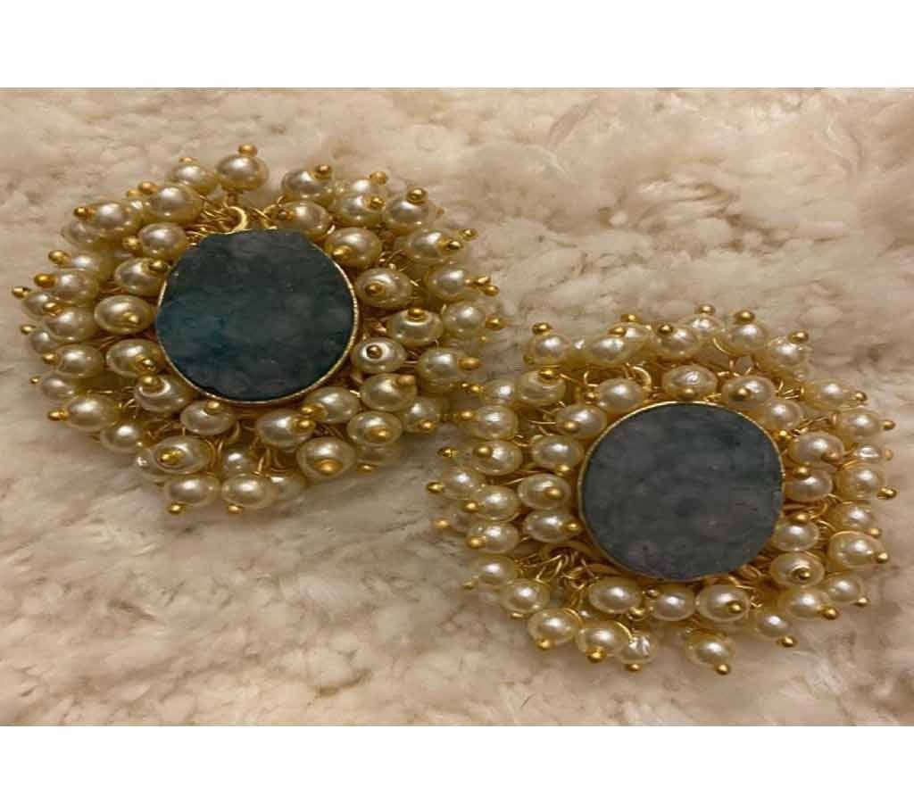 Uncut Sea Green Stone Oval Shape Top