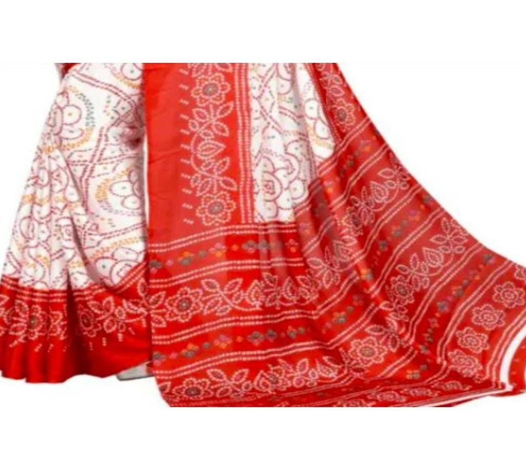 Indian Chundri Silk Saree  155  SGM1 With Blouse Pcs 