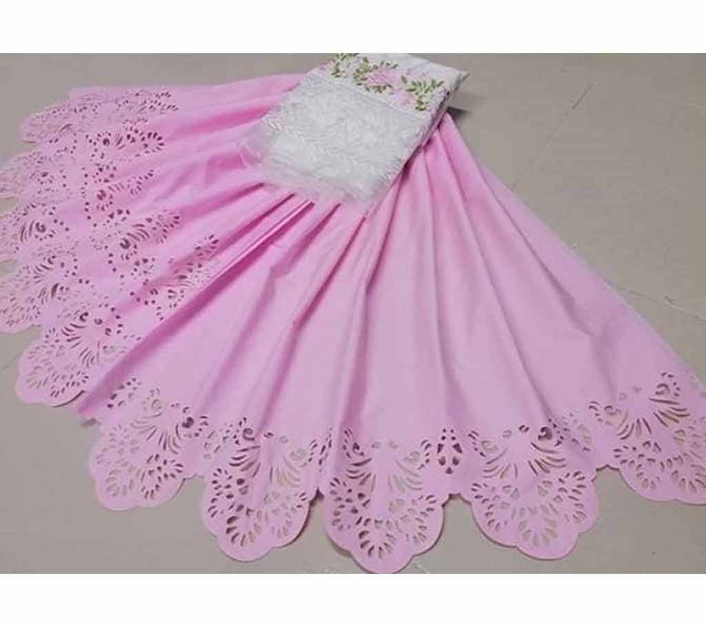 Unstitched PAKISTANI LASAR CUT TWO PIECE SALWAR KAMEEZ-12