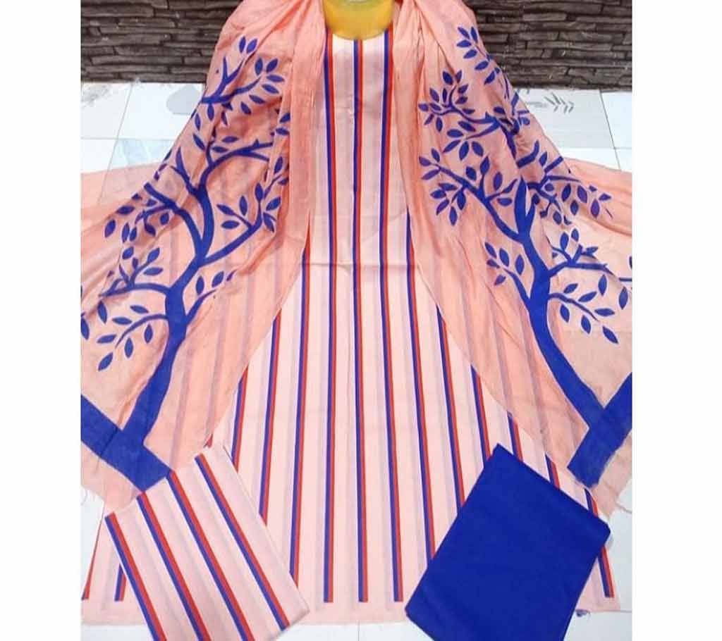 Joypuri Cotton Skin Printed Shalwer Kameez for Women-2