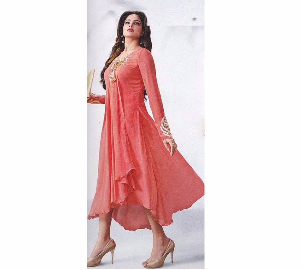 Unstitched Georgette Single Kameez - Copy