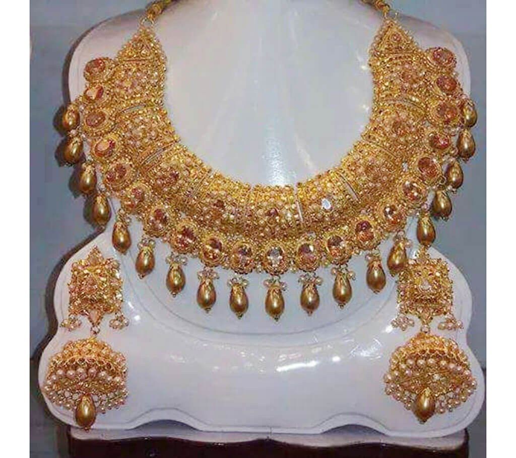 Gold Plated Necklace set