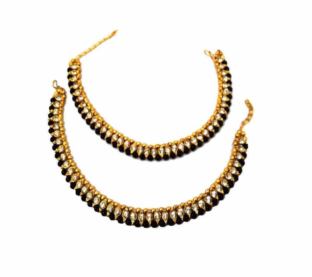 city gold payel with stone work 