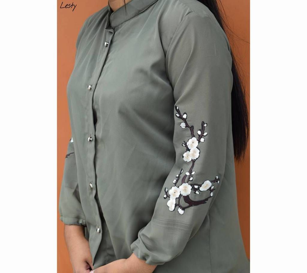 Embroidery shirt for women