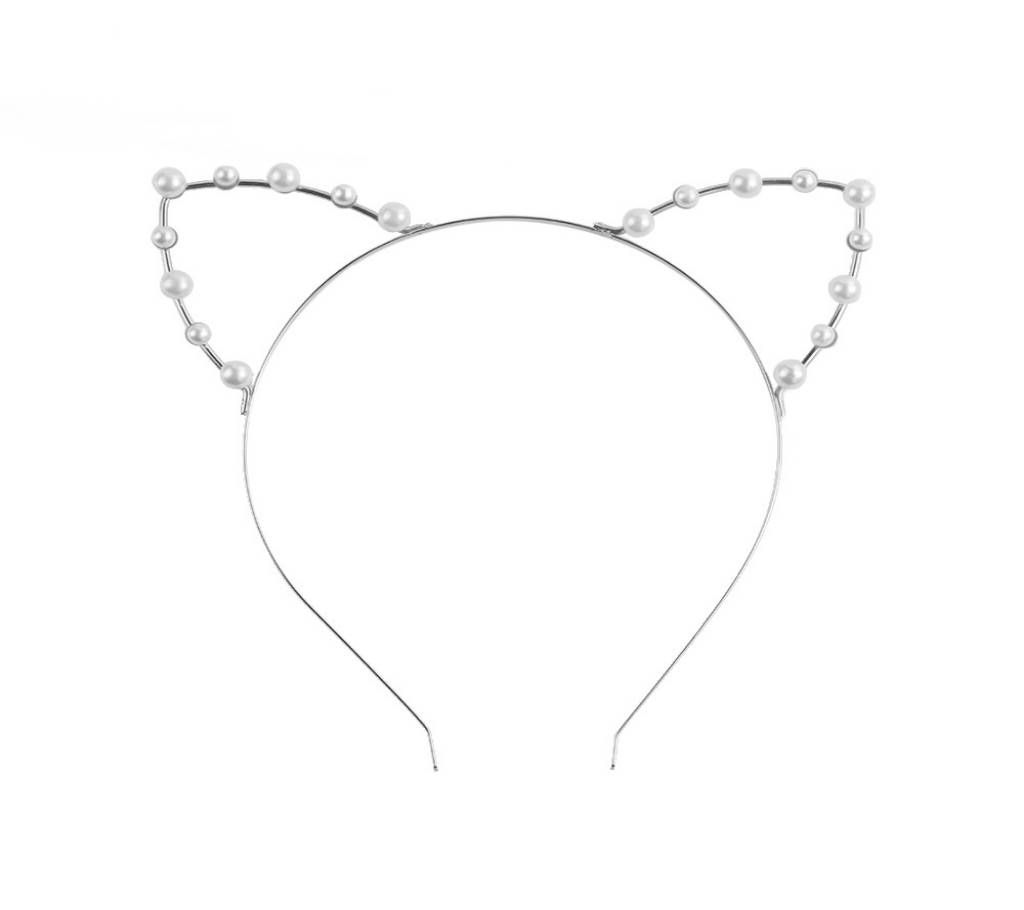 Pearl Cat's Ears Headbands