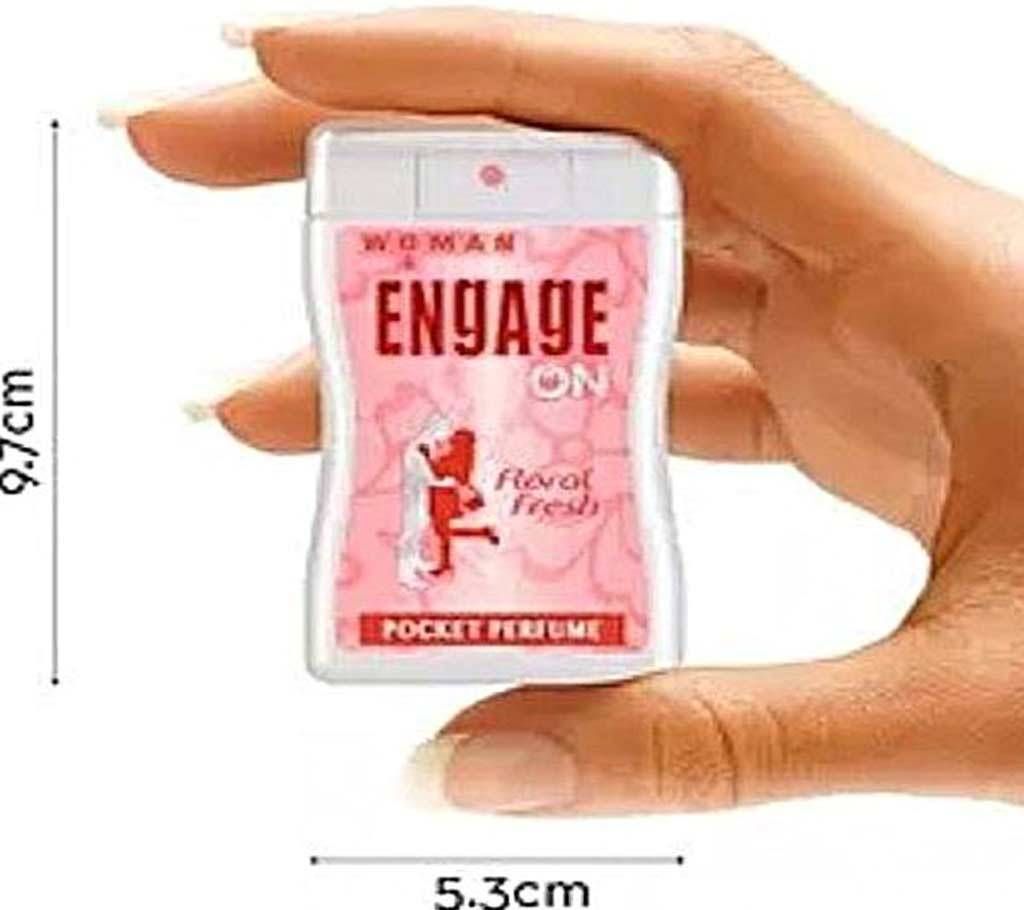 ENGAGE On Floral Fresh Pocket Perfume For Women - 18 ml India 