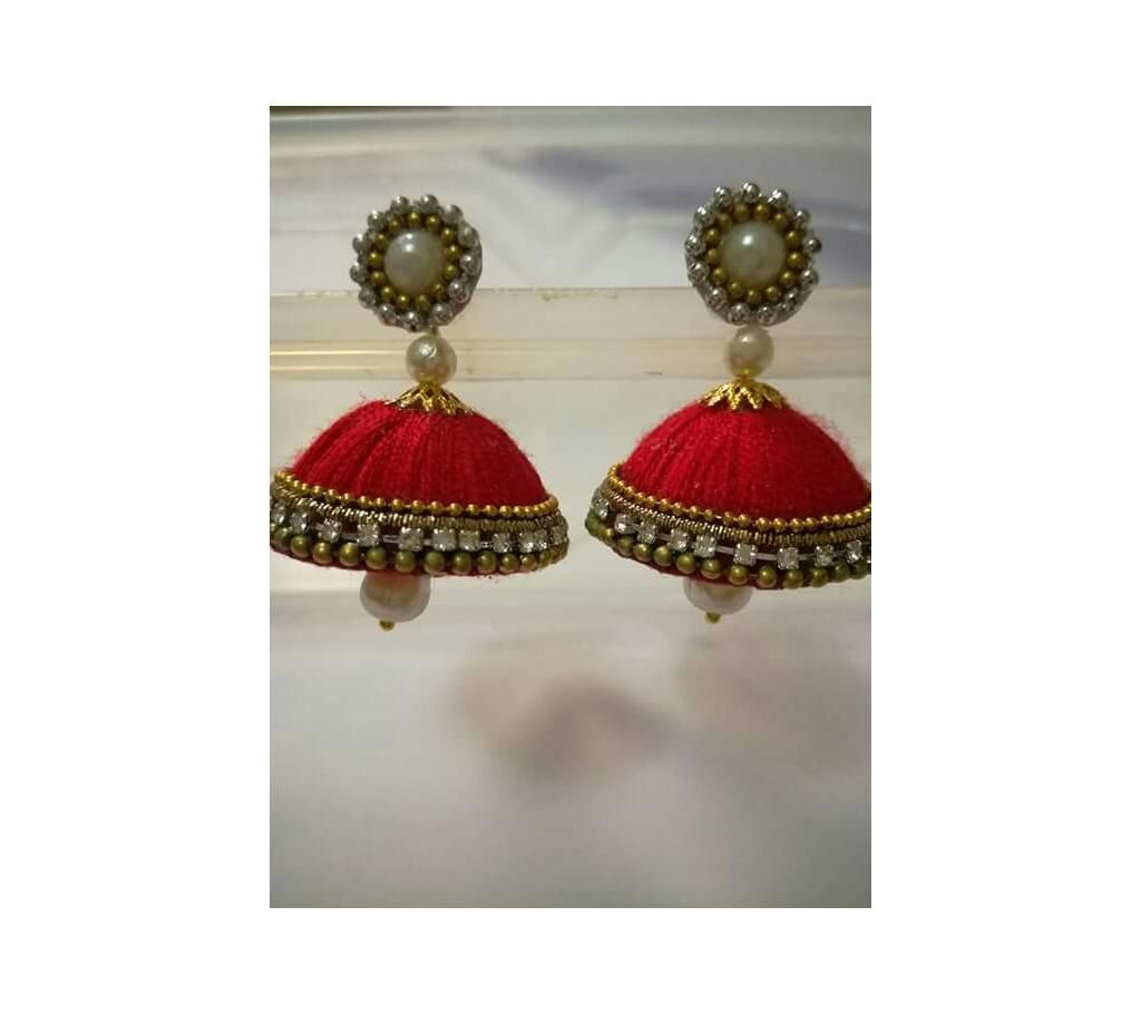 Threaded Beads Earrings