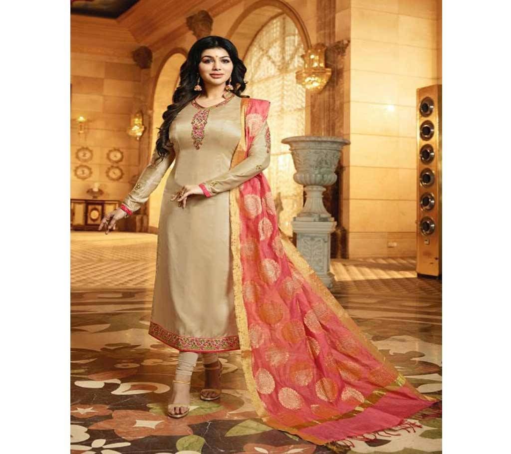 Original Indian Designer Georgette Salwar Kameez (Banarasi Dupatta)