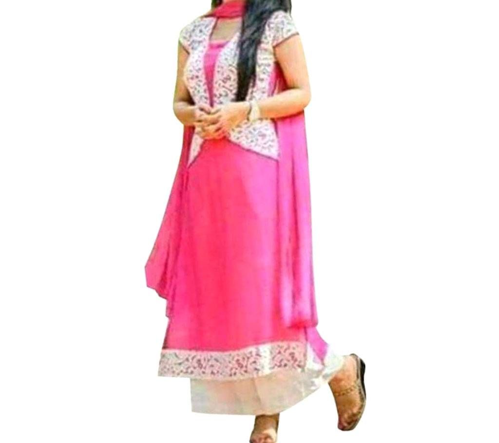 Unstiched Cotton Party Dress 