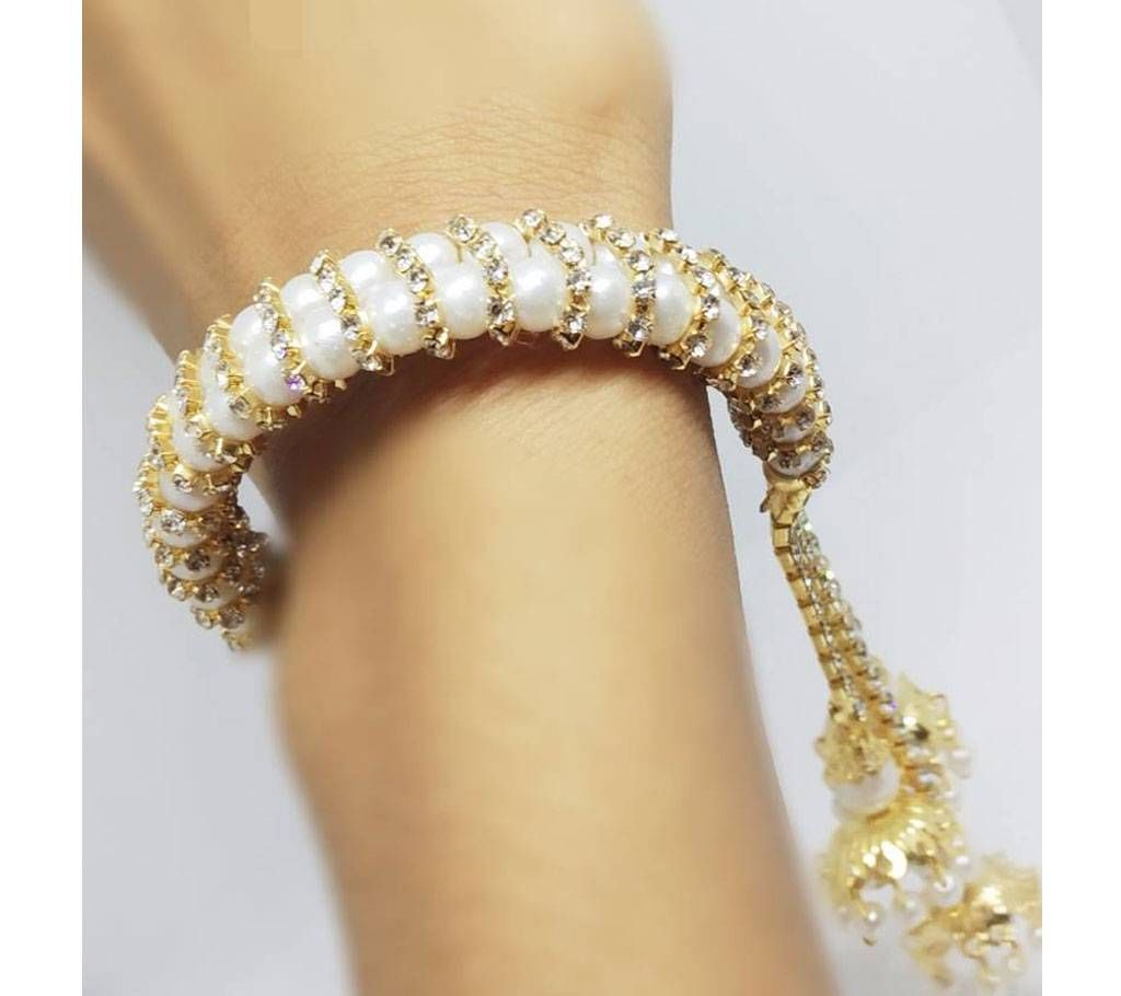 Pearl Stone Setting Bracelet
