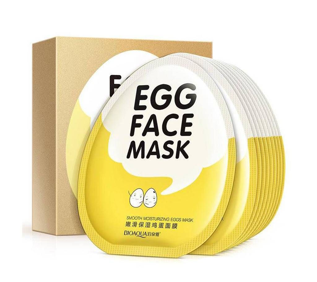 BIOAQUA Egg Facial Mask - 30gm China