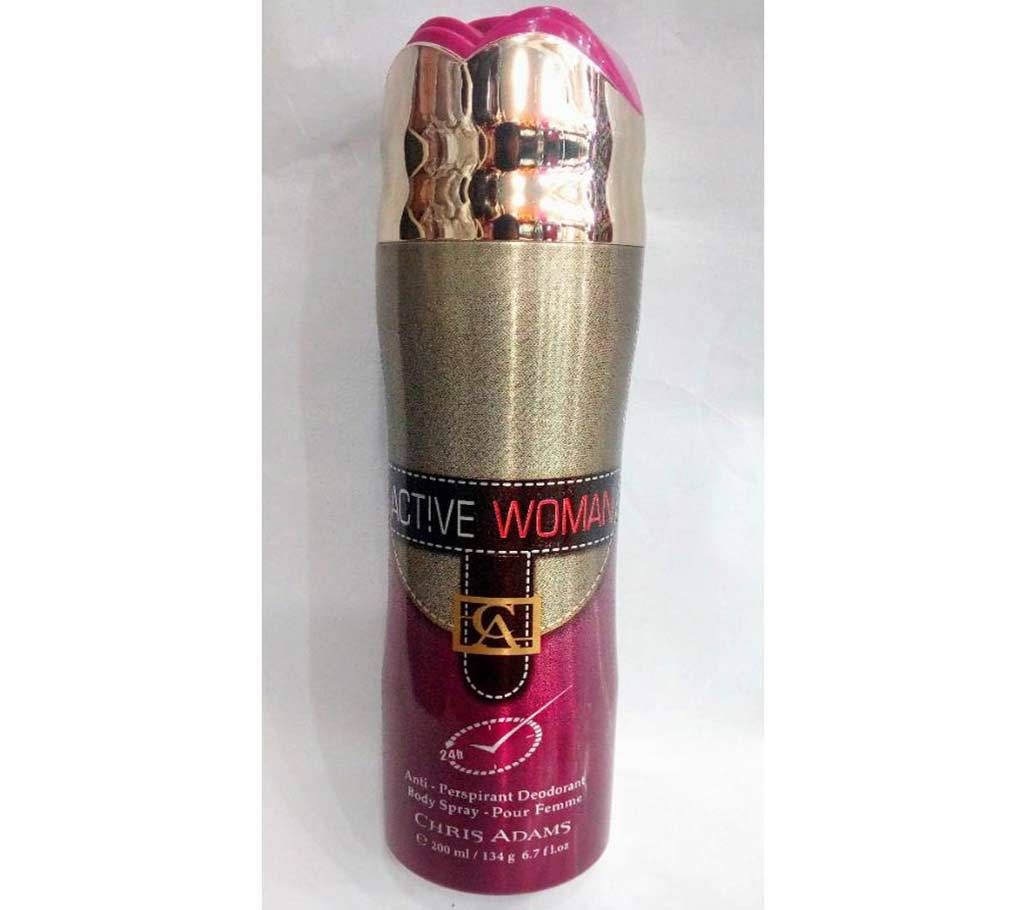 active woman body spray 200ml UAE