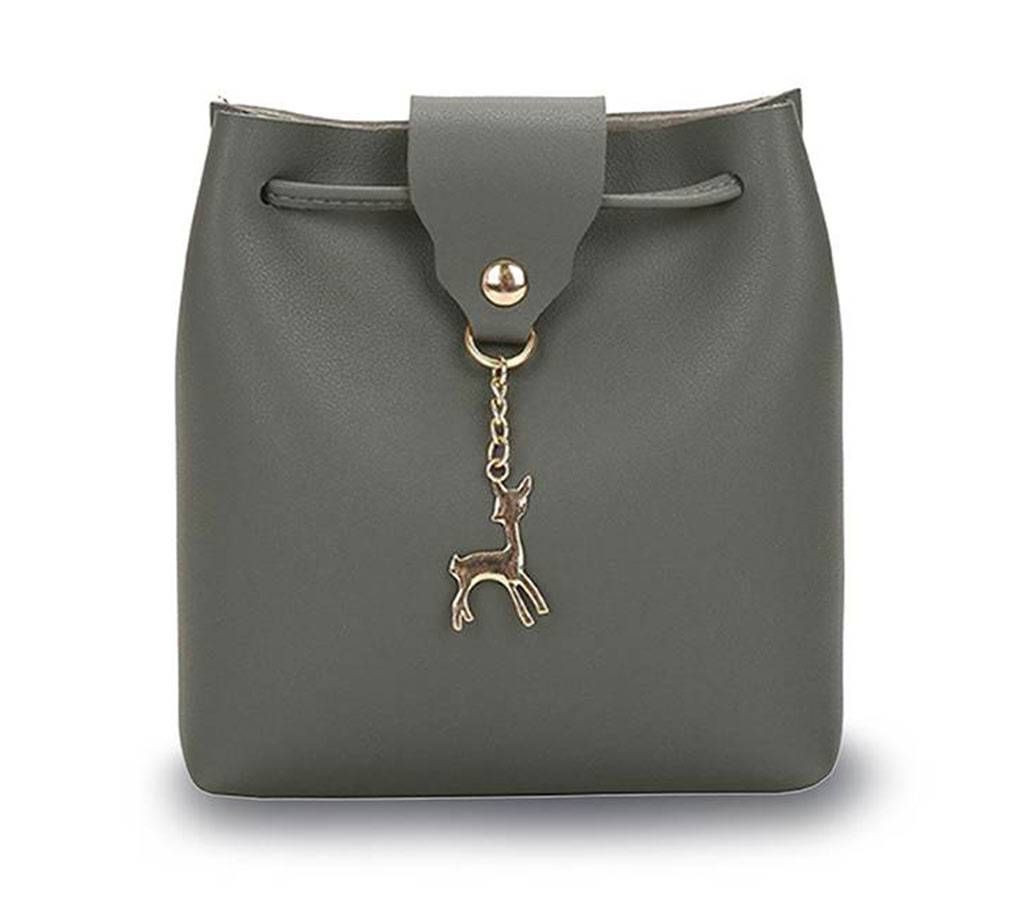 Ladies Hand Bag (Dark Gray Color)