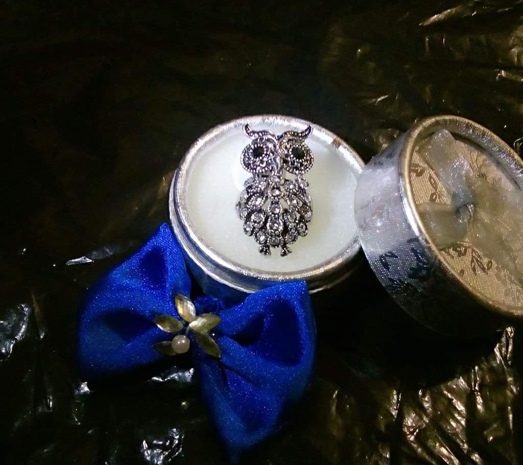 antique owl ring big